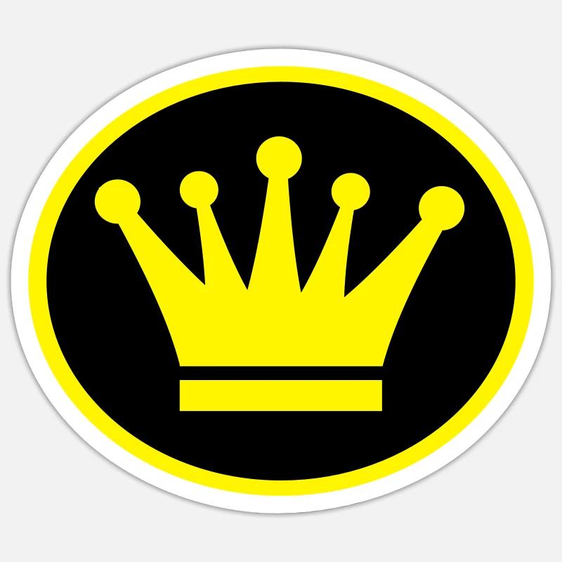 couronne Sticker taille S (10 x 10 cm)