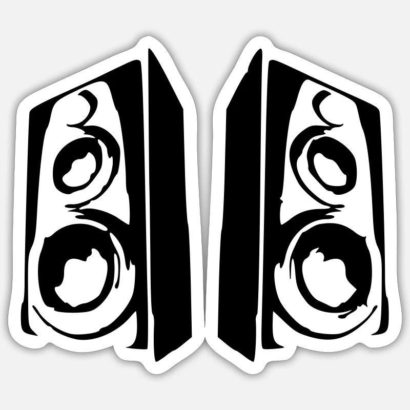 Sticker Größe S (10 x 10 cm) - 
