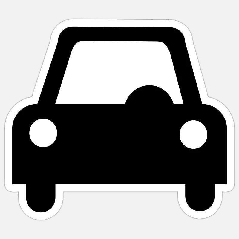 Auto Sticker Größe S (10 x 10 cm)