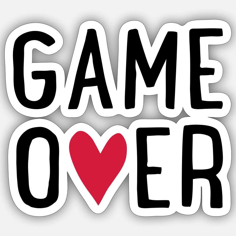 bachelor party - Sticker size S (10 x 10 cm) - white matte