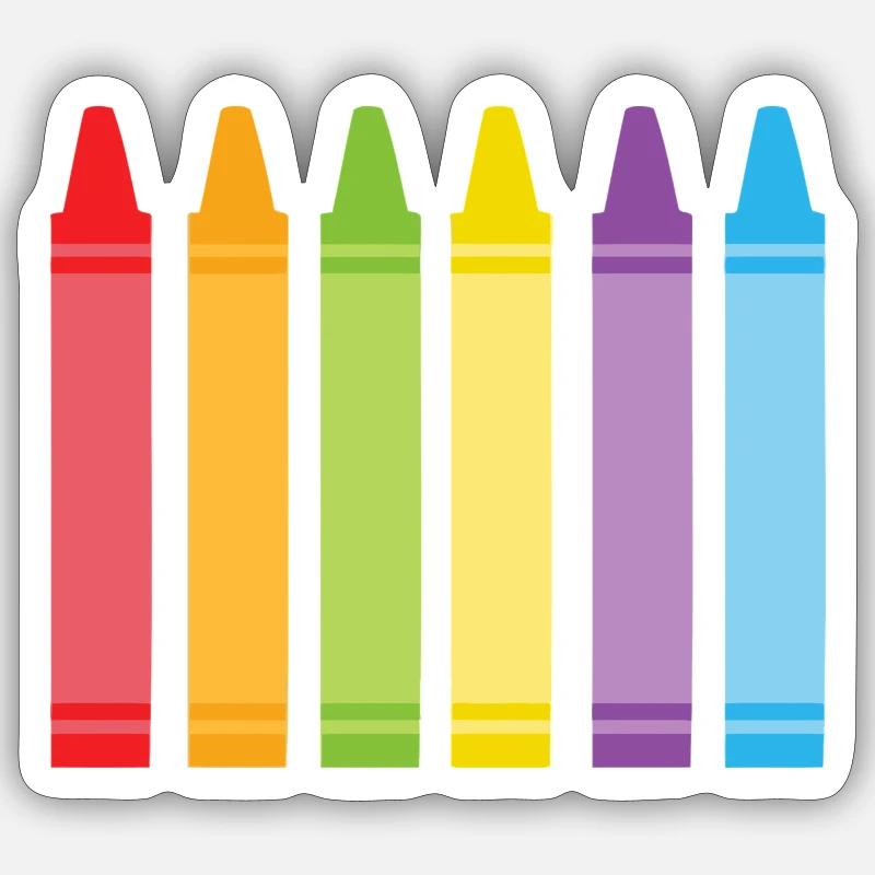 pins Sticker maat S (10 x 10 cm)