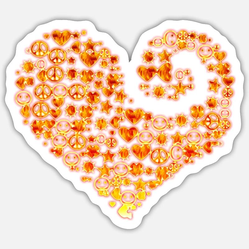 Sticker taille S (10 x 10 cm) - 