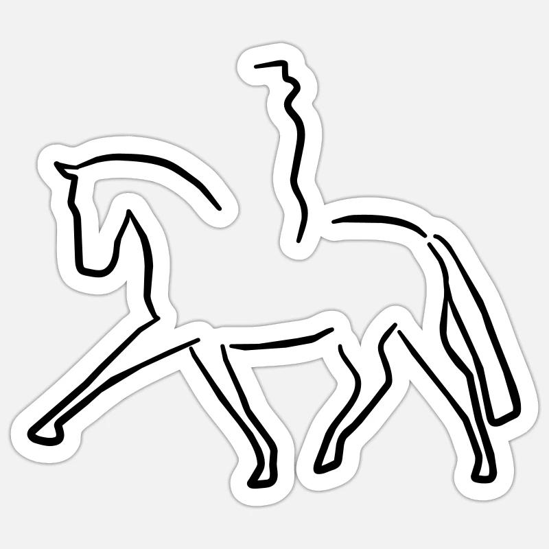 Sticker Größe S (10 x 10 cm) - 