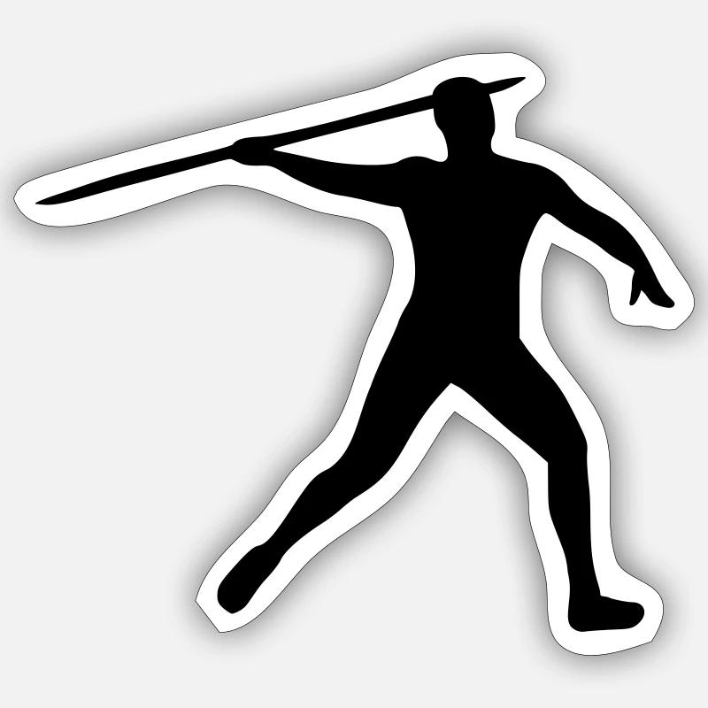 Javelin Sticker size S (10 x 10 cm)
