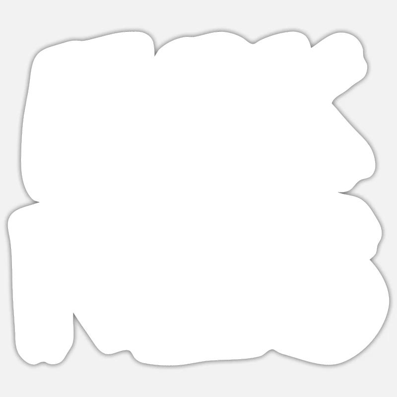 FCK NZS W24 - Sticker taille S (10 x 10 cm) - blanc mat