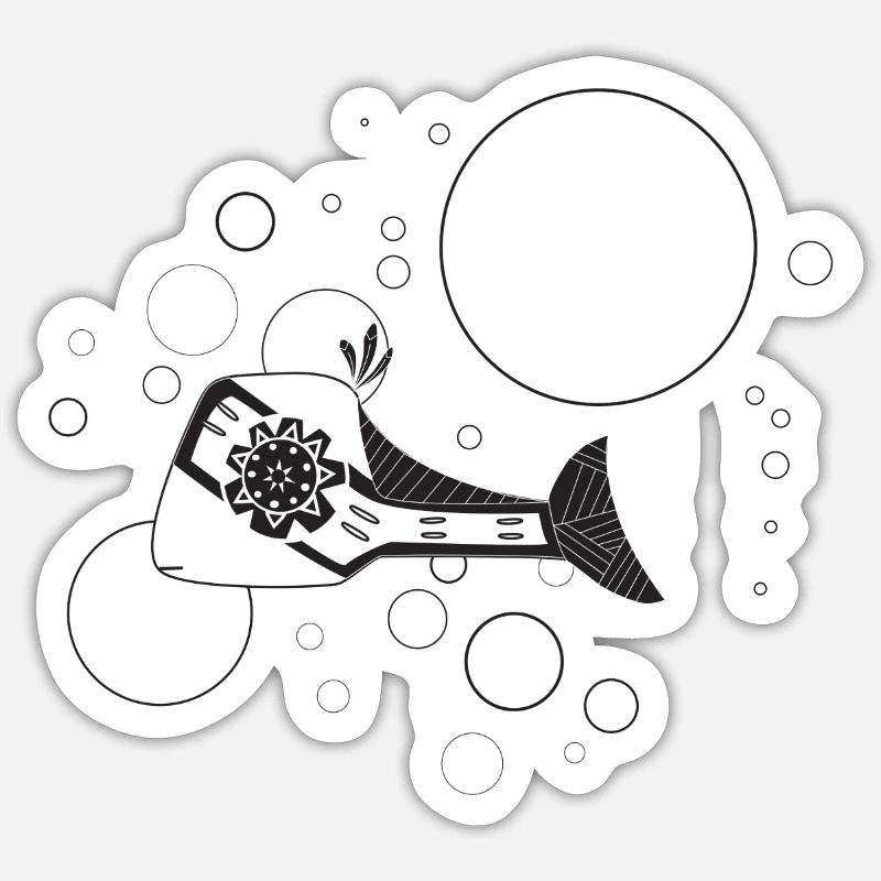 Sticker taille S (10 x 10 cm) - 