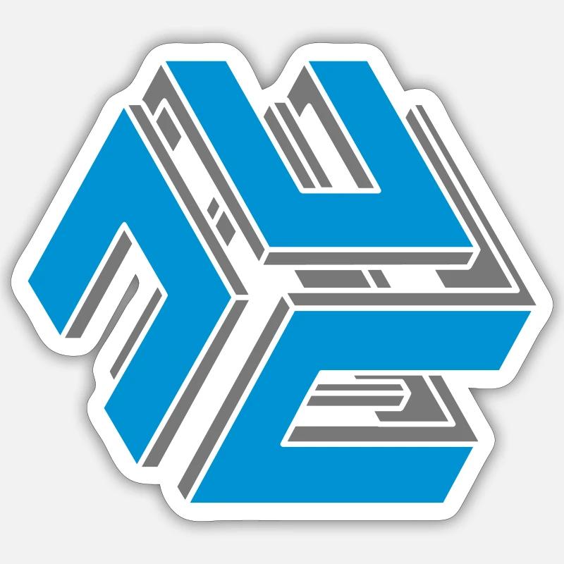 Sticker taille S (10 x 10 cm) - 