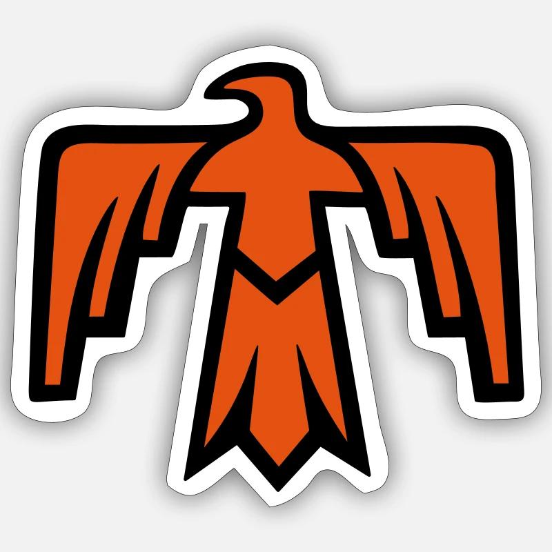 Thunderbird, Oiseau de tonnerre, Native American Sticker taille S (10 x 10 cm)