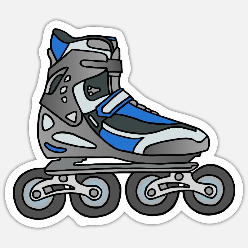 Inline skates Sticker size S (10 x 10 cm)
