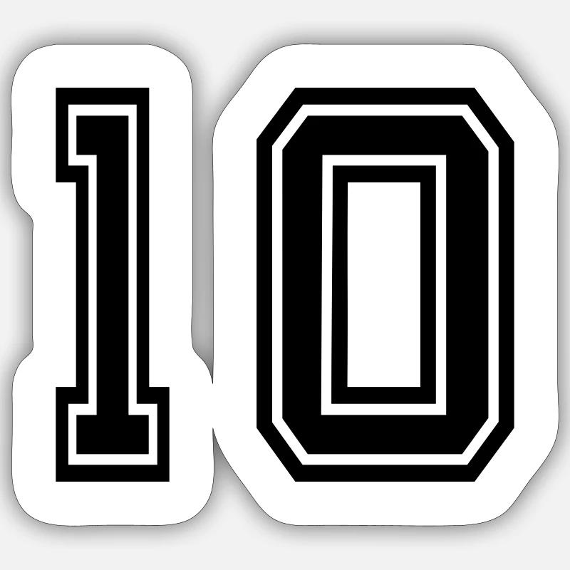 Chemise - Sticker taille S (10 x 10 cm) - blanc mat