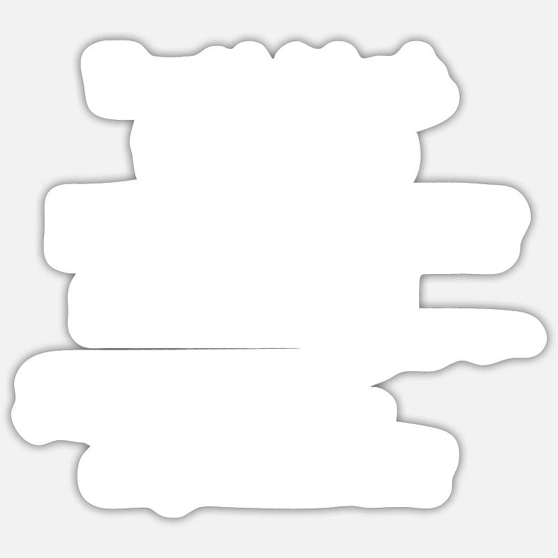 Sperm won sperm witty saying sperm Sticker size S (10 x 10 cm)