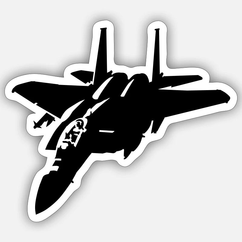 F-15 Sticker Größe S (10 x 10 cm)