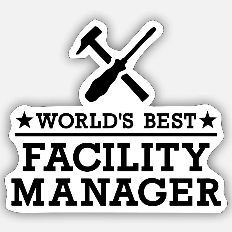Facility Manager Sticker taille S (10 x 10 cm)