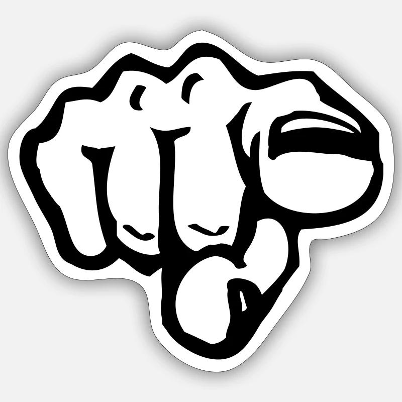 Sticker size S (10 x 10 cm) - 