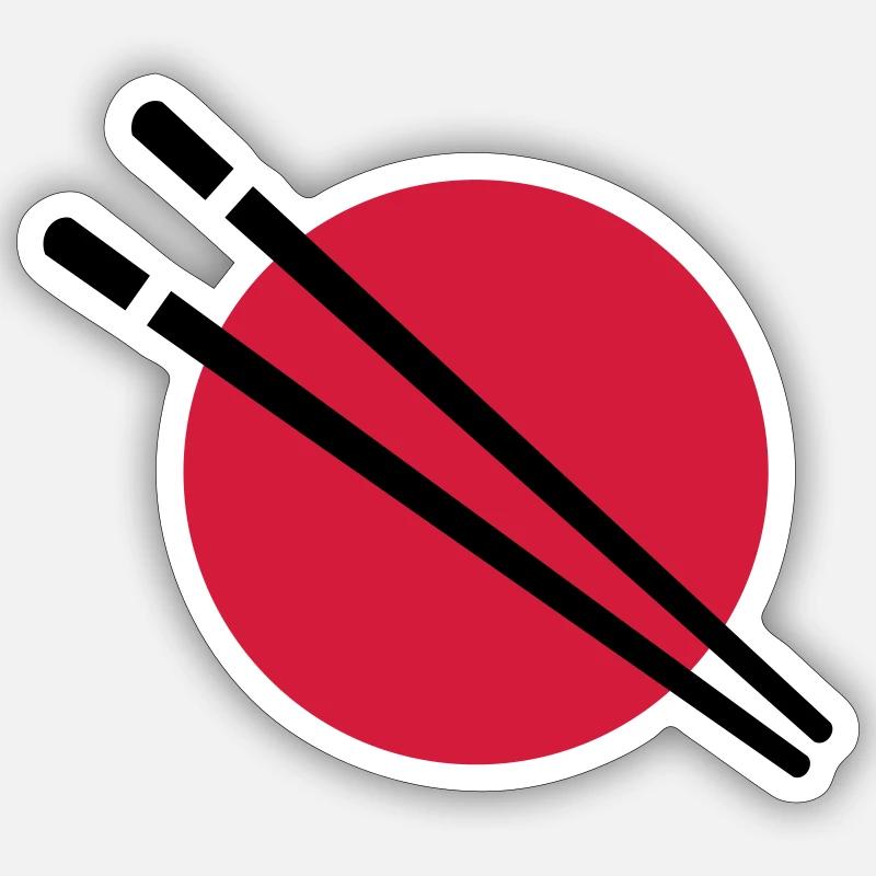 Japan Sticker size S (10 x 10 cm)