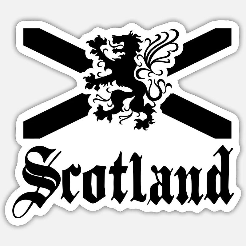 ecosse Sticker taille S (10 x 10 cm)