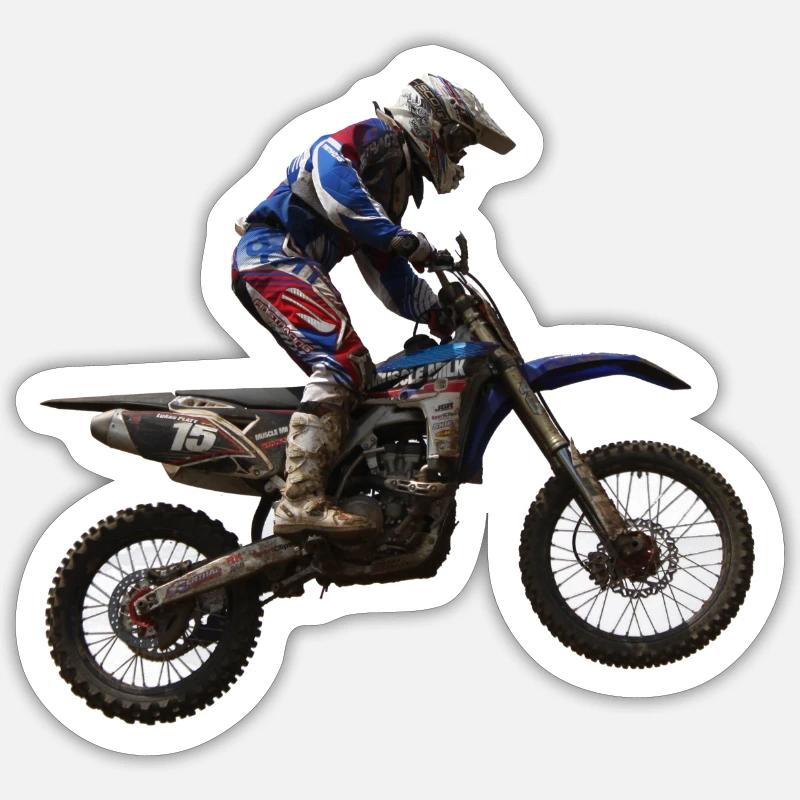 enduro Sticker size S (10 x 10 cm)