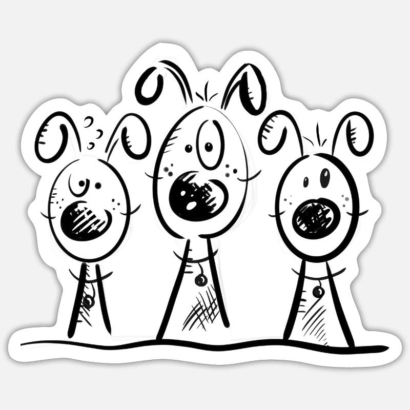 Sticker taille S (10 x 10 cm) - 