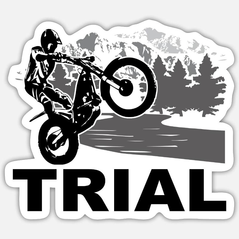 Trial Sticker Größe S (10 x 10 cm)