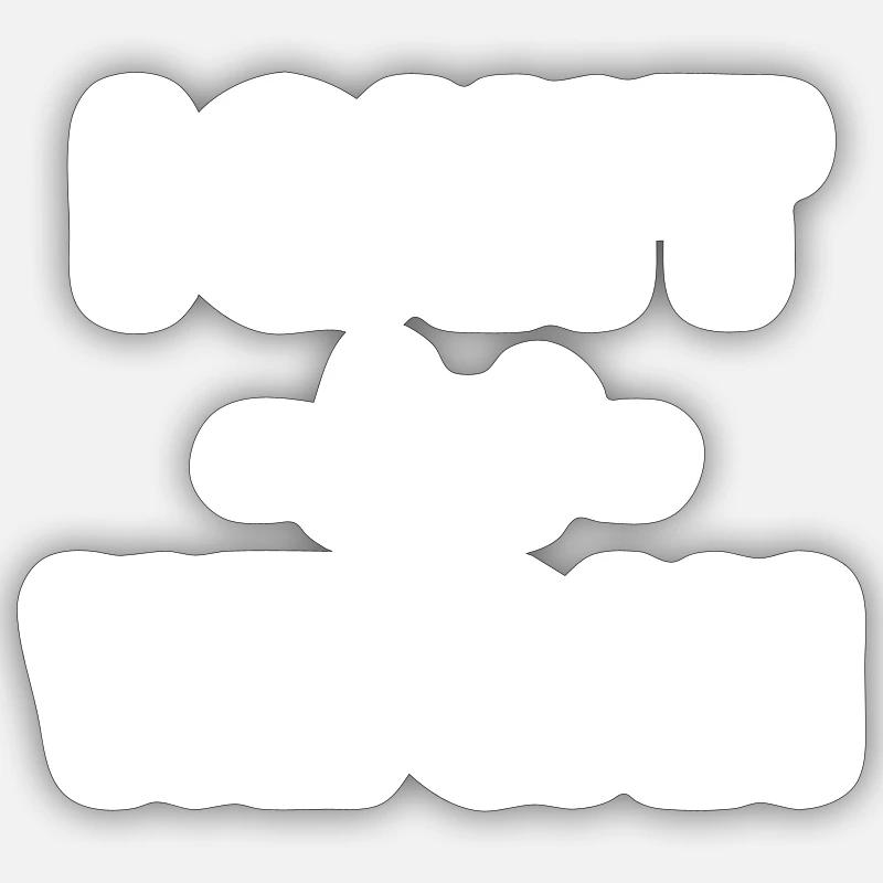 Teamwork Sticker Größe S (10 x 10 cm)