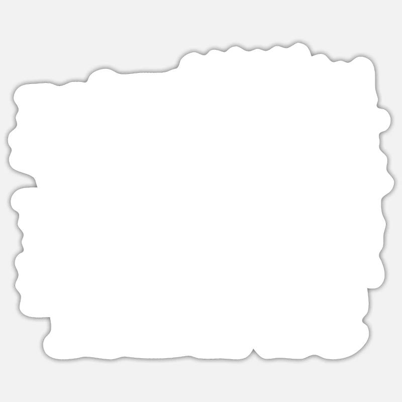 Pläne der Titanic - Sticker Größe S (10 x 10 cm) - Mattweiß