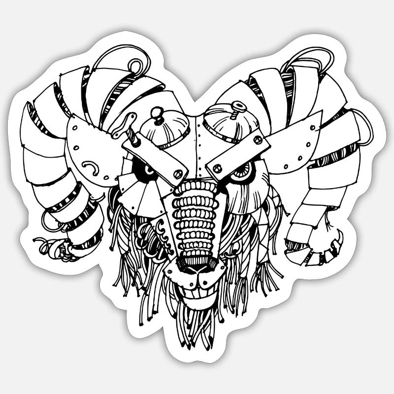 Sticker taille S (10 x 10 cm) - 