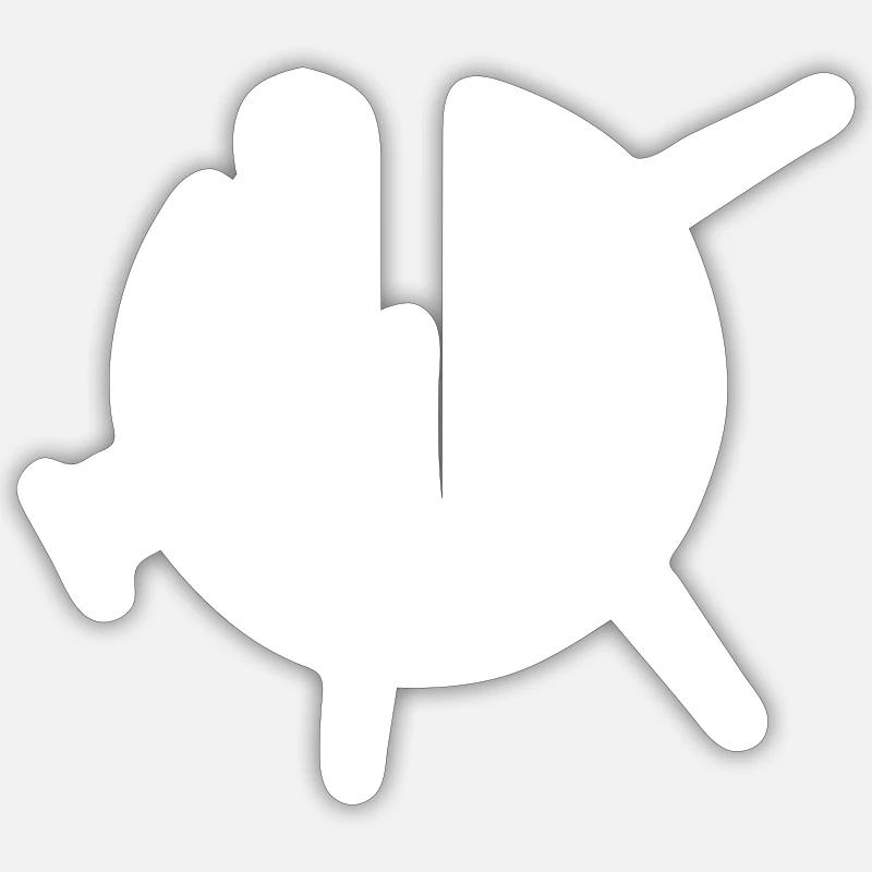 Sticker size S (10 x 10 cm) - 