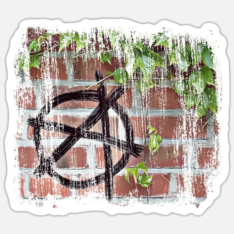 anarchy Sticker size S (10 x 10 cm)