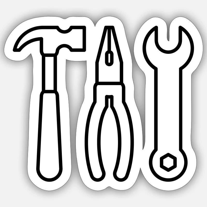 Sticker taille S (10 x 10 cm) - 