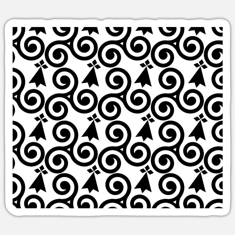 Bretagne Sticker Größe S (10 x 10 cm)