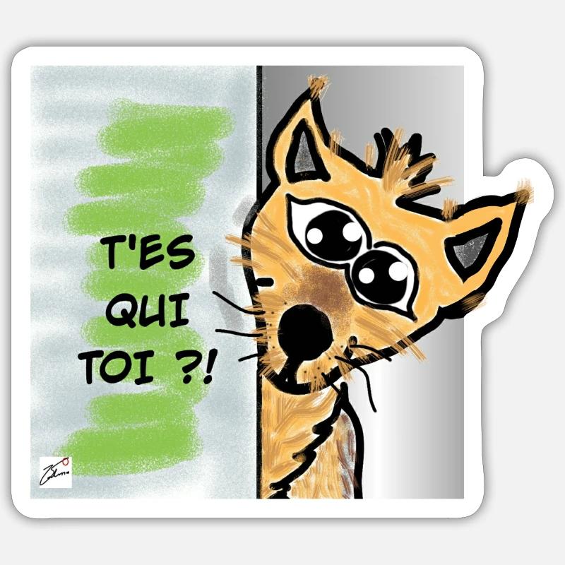 Sticker taille S (10 x 10 cm) - 