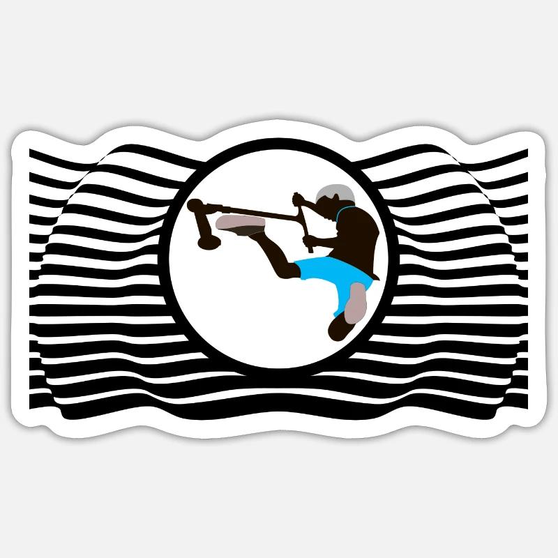 Sticker taille S (10 x 10 cm) - 