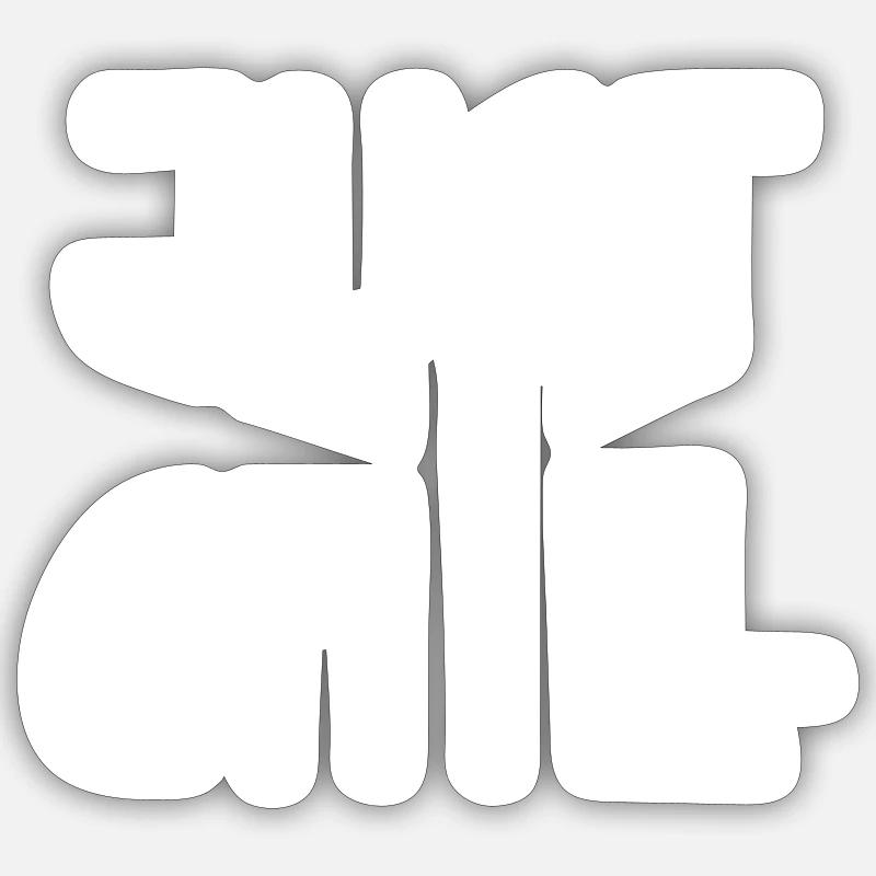Sticker taille S (10 x 10 cm) - 