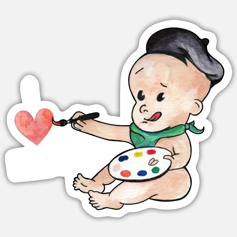 Sticker taille S (10 x 10 cm) - 