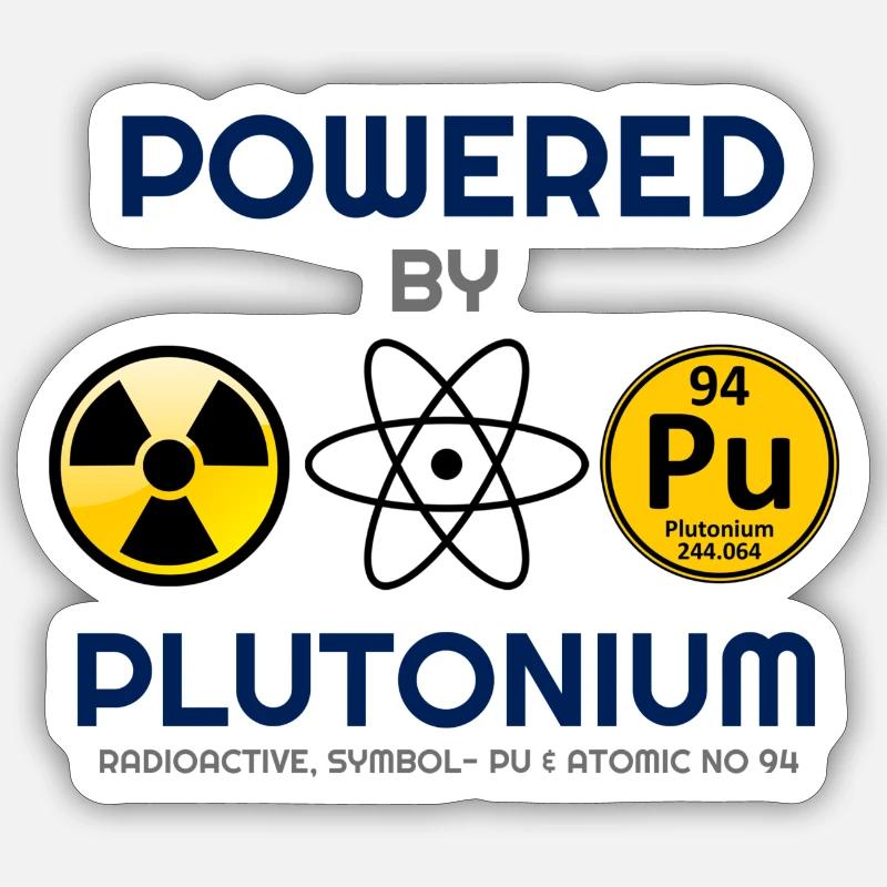 It’s All about Plutonium, Plutonium, Plutonium Hoo Sticker size S (10 x 10 cm)
