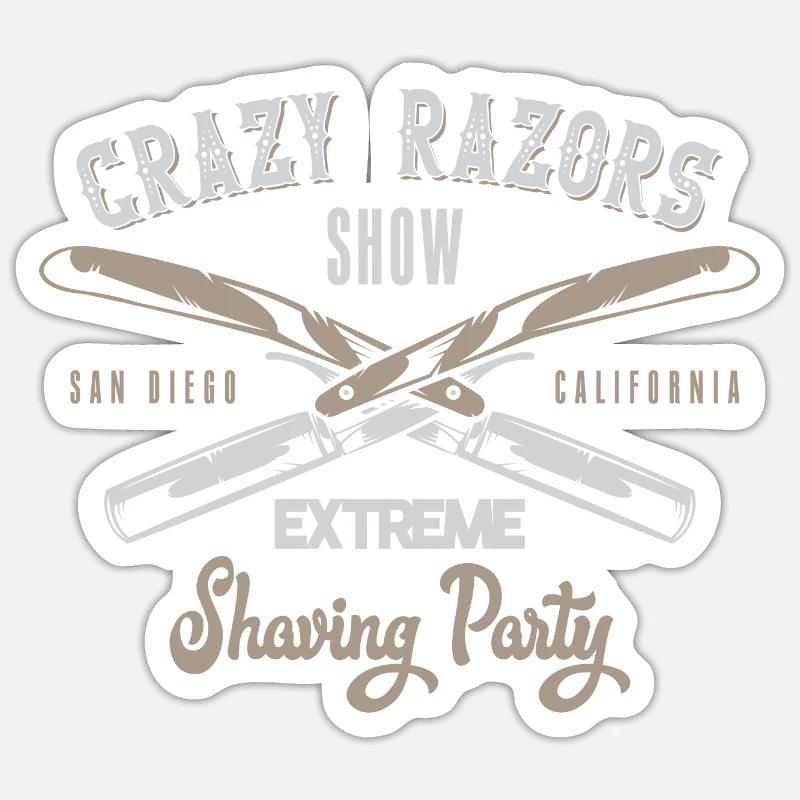 Rockabilly - Sticker size S (10 x 10 cm) - white matte