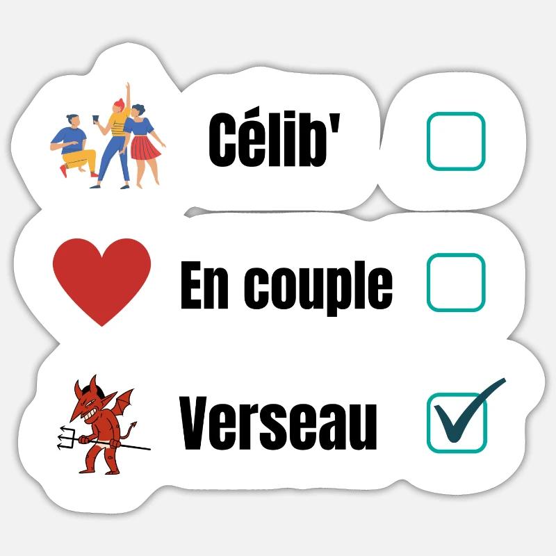 Sticker taille S (10 x 10 cm) - 