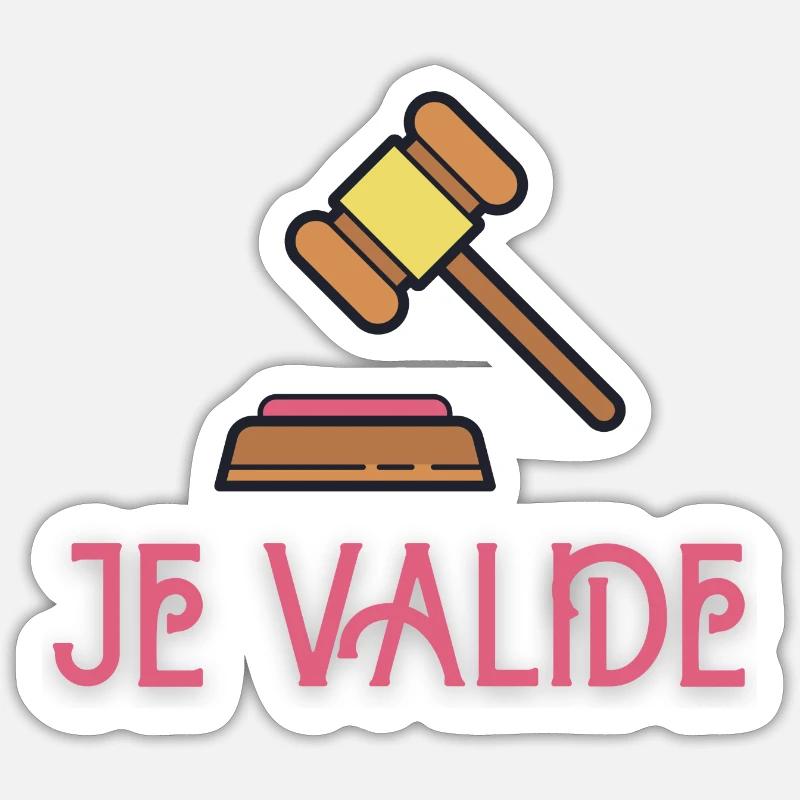 Sticker taille S (10 x 10 cm) - 