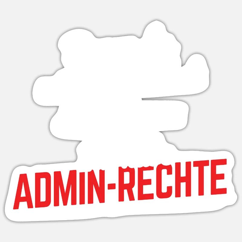 Informatiker Programmierer Informatik Sticker Größe S (10 x 10 cm)