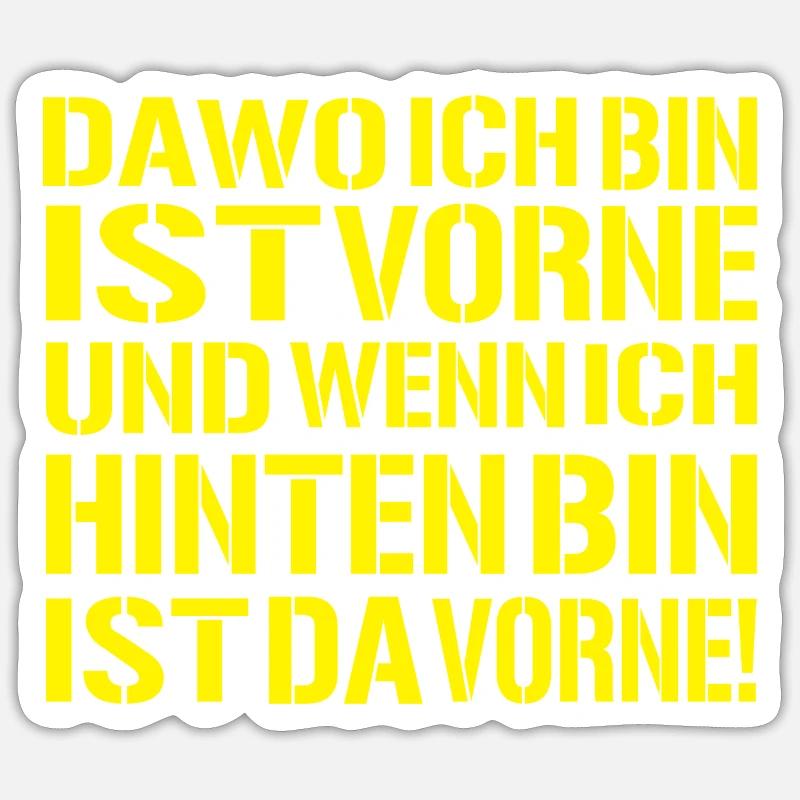 Sticker Größe S (10 x 10 cm) - 