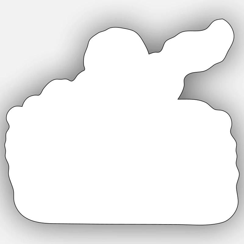 Sticker taille S (10 x 10 cm) - 