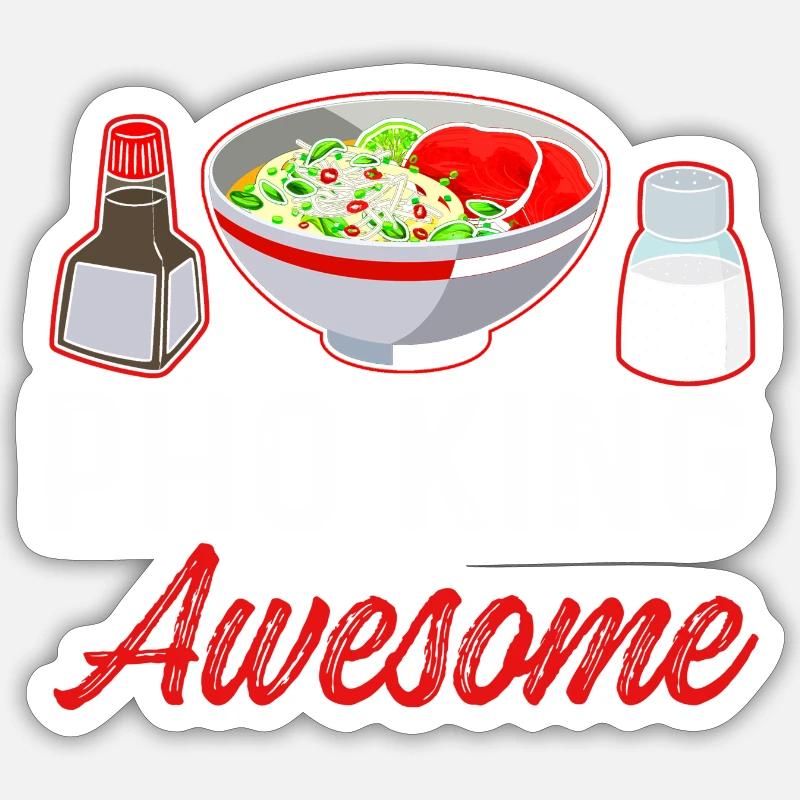 Pho King Sticker size S (10 x 10 cm)
