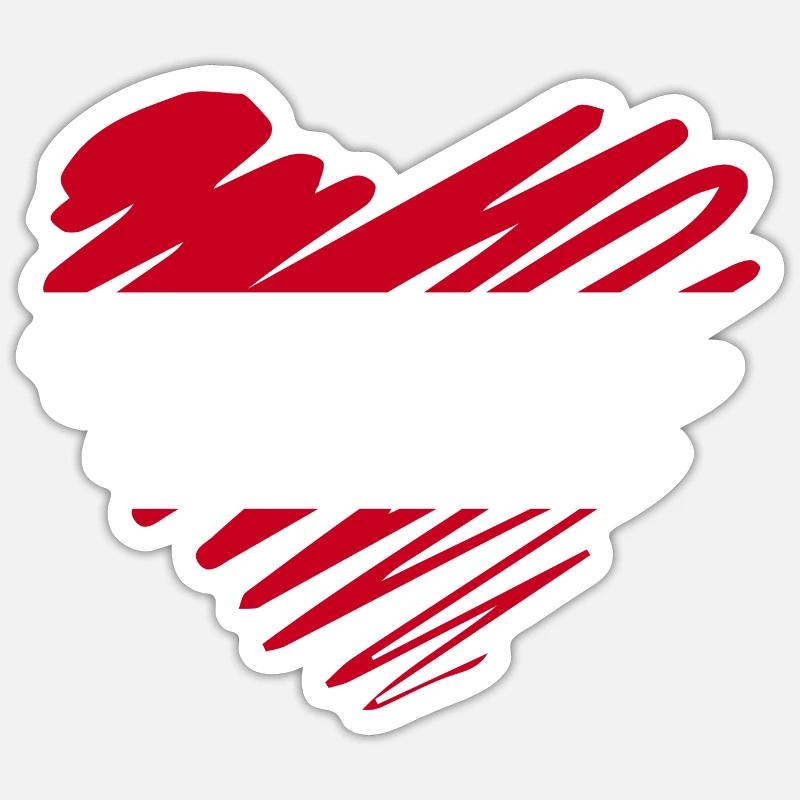 Austria by the Manzanita’s Sticker taille S (10 x 10 cm)