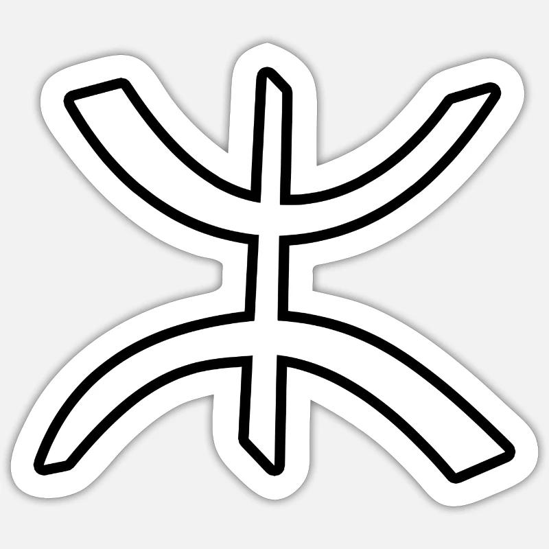 Amazighe Sticker size S (10 x 10 cm)