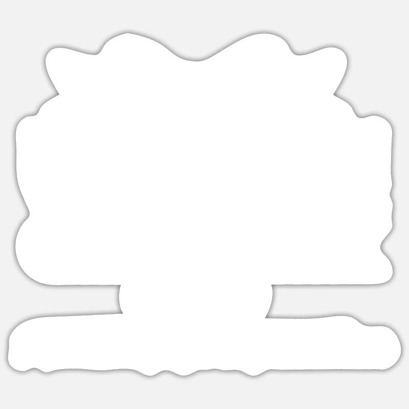 Ich bin dein Vatertagsgeschenk Sticker Größe S (10 x 10 cm)
