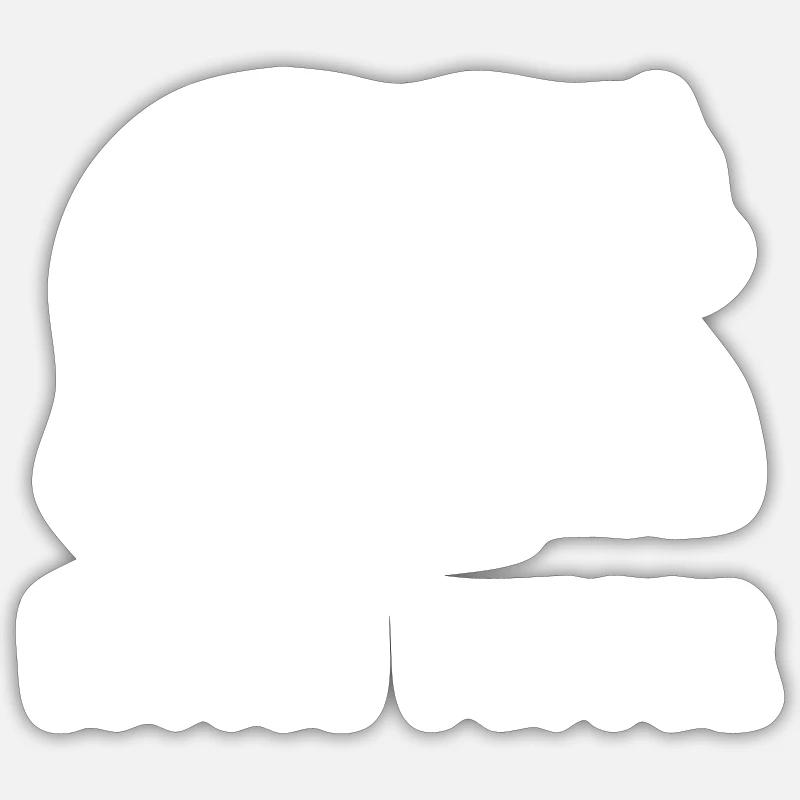 Petite Ourse Sticker taille S (10 x 10 cm)