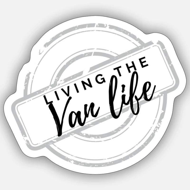 Van Sticker size S (10 x 10 cm)