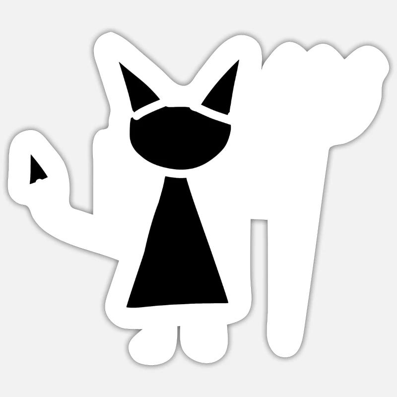 Devil evil Sticker size S (10 x 10 cm)