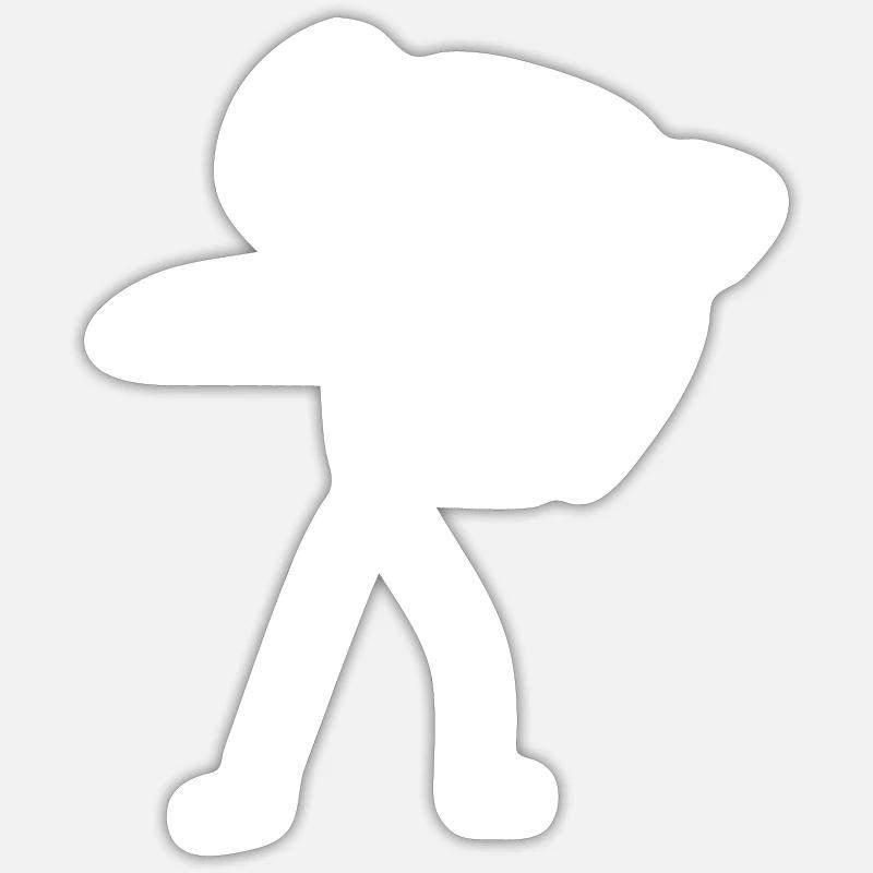 Bow Sticker size S (10 x 10 cm)