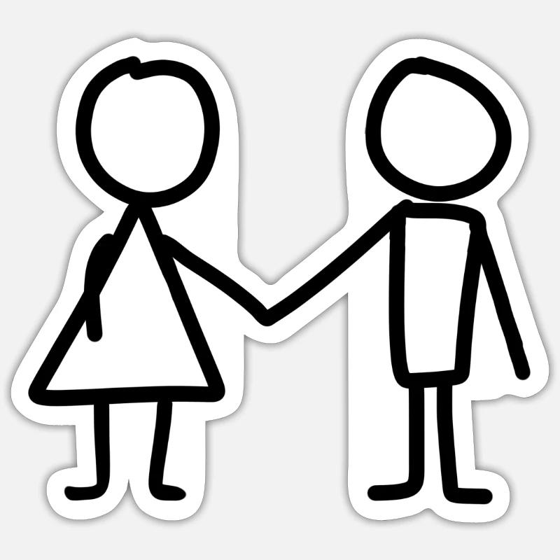 Sticker Größe S (10 x 10 cm) - 
